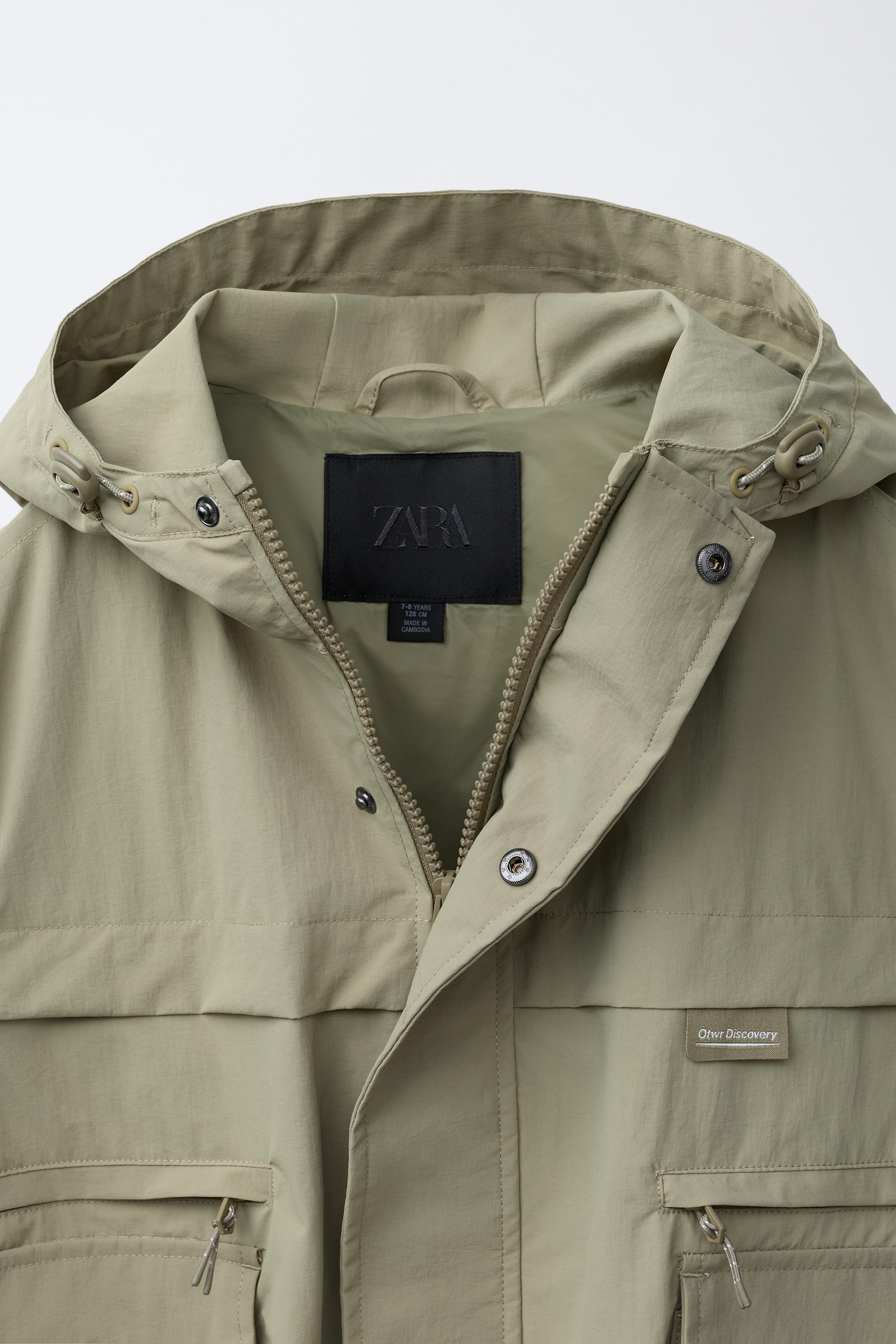 PARKA COURTE À POCHES